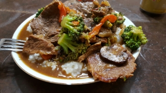 Beef and Veg Stir Fry (Chinese American Style) over Rice